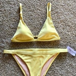 YELLOW BIKINI FROM PACSUN